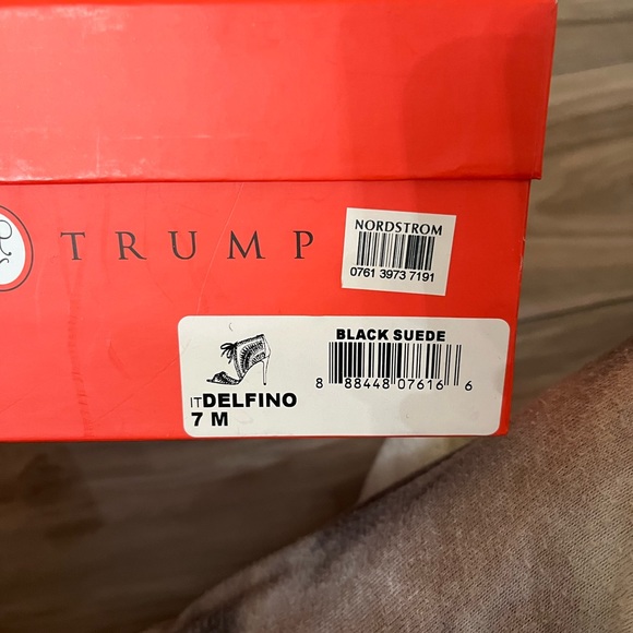 Ivanka trump black suede Delfina sandal - Picture 3 of 7
